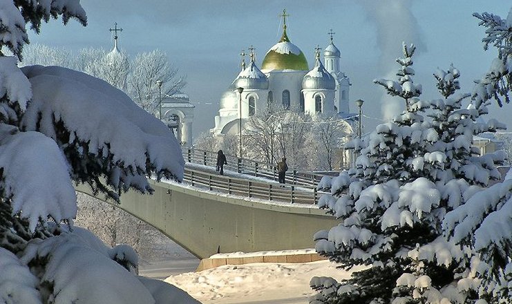 Великий Новгород Фото Зима